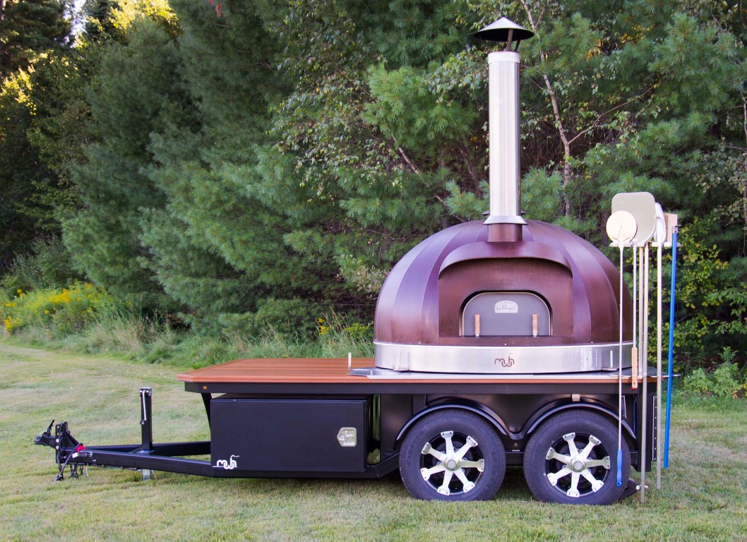 Maine Wood Heat’s Newest Open-Concept Mobile Pizza Oven