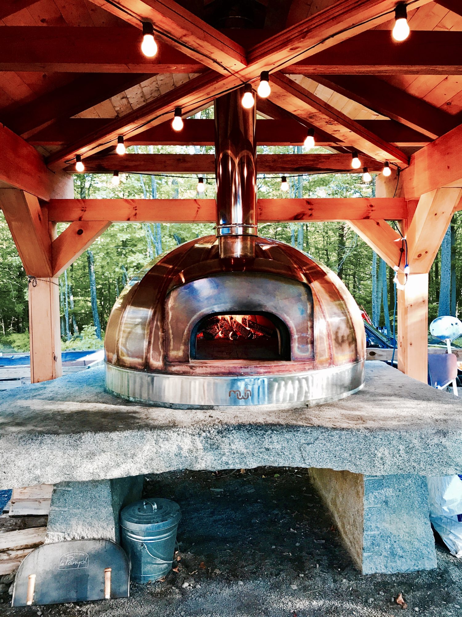 Texas Oven Co. Wooden Peel and a Pizza Oven Go Together - Texas